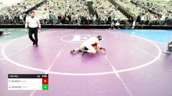 140-I lbs Quarterfinal - Fernando Avellan, Edison vs Justin Cosover, The Hunt Wrestling Club