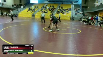 175 lbs Cons. Round 2 - Henry Folkerth, McDaniel vs Nakodah St. Germaine, Putnam