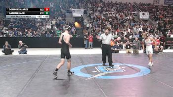 4A 106 lbs 1st Place Match - Dominik Suarez, Valencia vs Nathan Hare, Aztec