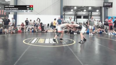 175 lbs Rr Rnd 9 - Loki Bigras, Michigan Premier Red - BHS vs Kevin Kilpatrick, Roundtree Wrestling Academy - BHS