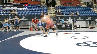 285 lbs Cons. Rd Of 16 - Skylar Folau, Oregon vs Camden Williams, Indiana