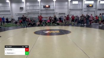 200-C lbs Quarterfinal - Dashton Koelker, OH vs John Robinson, NC