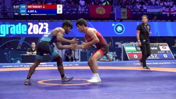 55 kg 1/8 Final - Jasurbek Ortikboev, Uzbekistan vs Ajay Ajay, UWW