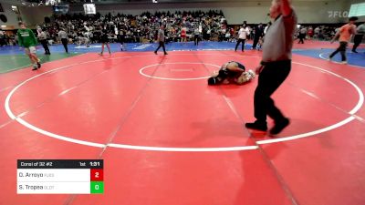 138 lbs Consi Of 32 #2 - Daniel Arroyo, Pope John XXIII vs Sal Tropea, Old Tappan