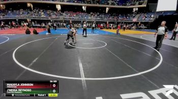 5A 165 lbs Cons. Semi - J`Nessa Reynoso, Canyon Randall vs Makayla Johnson, Princeton