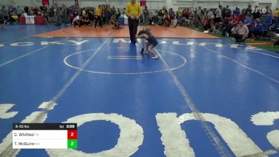 B-55 lbs Consi Of 8 #2 - Christian Whitted, TN vs Thoryn McGuire, WV