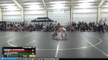 85 lbs Cons. Round 1 - Jacob Hartwig, Mat Psychos vs Maxwell Schnurstein, Team Ares