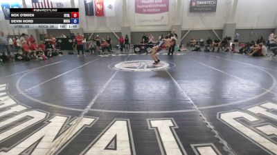 120 lbs Nox O'Brien, Utah Black vs Devin Hord, North Carolina