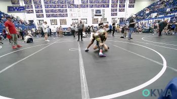 96 lbs Consolation - Alexander Fee, Enid Junior High vs Michael Rodgers, Newcastle Youth Wrestling