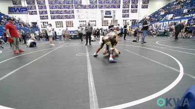 96 lbs Consolation - Alexander Fee, Enid Junior High vs Michael Rodgers, Newcastle Youth Wrestling