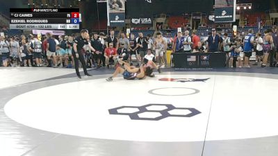 132 lbs Champ. Rd Of 64 - CJ Caines, Pennsylvania vs Ezekiel Rodrigues, Minnesota