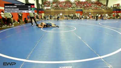 165 lbs Consi Of 8 #2 - Gavin Dillard, Tahlequah Boys High School vs Kelton Williams, Sapulpa