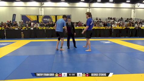 George Stokvis vs Timothy Efraim Gorer 2024 World IBJJF Jiu-Jitsu No-Gi Championship