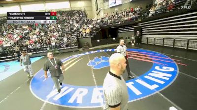 6A 120 lbs Cons. Round 1 - Traysten Fenner, Davis vs Luke Stott, Skyridge