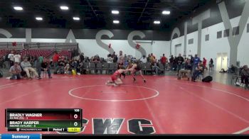 105 lbs Round 3 (8 Team) - Bradly Wagner, M2 RED (PA) vs Brady Harper, Indiana Outlaws