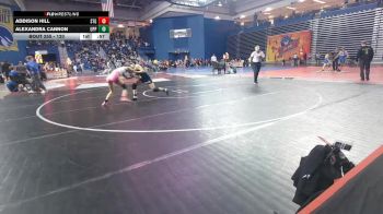 120 lbs Cons. Round 2 - Alexandra Cannon, Upper Perkiomen vs Addison Hill, St George`s