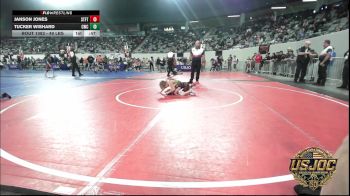 49 lbs Consi Of 8 #2 - Janson Jones, Standfast vs Tucker Wishard, Claremore Wrestling Club