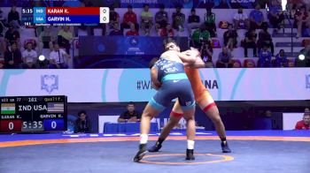 77 kg Qualif. - Karan Karan, India vs Hunter James Garvin, United States