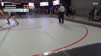 220 lbs Quarterfinal - Tucker Nelson, Minot High School vs Colton Dunlap, Stillwater Gladiators