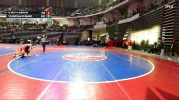 113-2A Cons. Round 2 - Christian Fleming, Hart County vs Landyn Hinson, Pike County
