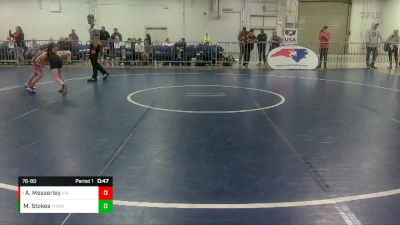 76-80 lbs Round 2 - Avery Messerley, Virginia vs Memphis Stokes, Tar Heel Kids Wrestling Club