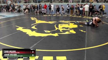 187 lbs 1st Place Match - Thor Nelson, Mid Valley Wrestling Club vs Ahmir Walker, Chugach Eagles Wrestling Club