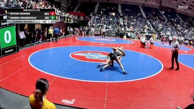 110 lbs Champ. Round 1 - Ruthie Ridings, Rockmart vs Jansen Drumgoole, Greenbrier