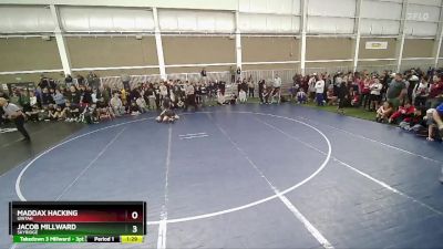 120 lbs 3rd Place Match - Jacob Millward, Skyridge vs Maddax Hacking, Uintah