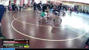 76 lbs Round 3 - Easton Nilles, Gold Rush Wrestling vs Jordan Avalon, LV Bear Wrestling Club (Spring