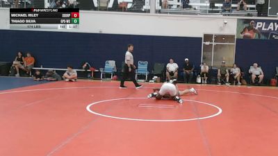 174 lbs Rr Rnd 1 - Michael Riley, Scorpions - HSC vs Thiago Silva, GPS Blue - HSC