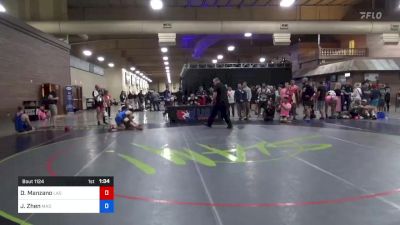 70 kg Round 4 - David Manzano, Las Vegas Wrestling Club vs Jimmy Zhen, Mad Cow Wrestling Club