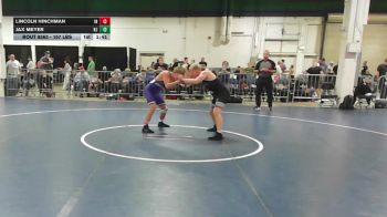 157 lbs Semifinal - Lincoln Hinchman, IN vs Jax Meyer, NJ