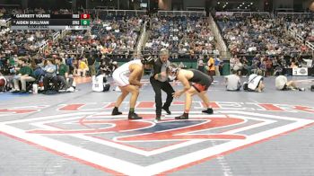 5A 215 lbs Semifinal - Aiden Sullivan, South Point High School vs Garrett Young, Franklin High School