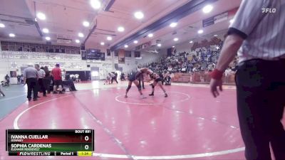 135 lbs Semifinal - Sophia Cardenas, Eleanor Roosevelt vs Ivanna Cuellar, Downey