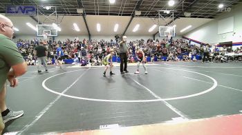 70 lbs Semifinal - Henry Hibdon, Barnsdall Youth Wrestling vs Rylan Henry, Brushy Wrestling Club