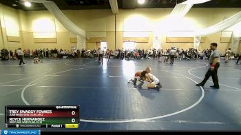 79 lbs Quarterfinal - Trey Swaggy Fowkes, Juab Wrestling Club (JWC) vs Royce Hernandez, Westlake Wrestling Club