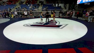 130 lbs Cons 64 #2 - Sophia Satterfield, TN vs Kyler Scott, ID