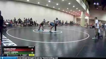 138 lbs Round 8 (10 Team) - Alaina Poast, Peg Leg Legion vs Saiomy Cabrera, Florida All-Stars