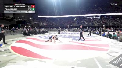 7th Place Match - Bentley Klinkhammer, West Central vs Bode Minder, Pierre T.F. Riggs