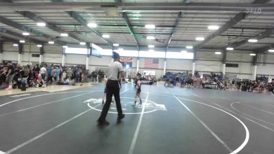 58 lbs Consi Of 8 #2 - Kensey Morales, BlackCat WC vs Taige Myers, Other Team