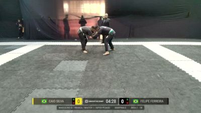 Caio Silva vs Felipe Ferreira 2026 CBJJE South American Jiu-Jitsu Championship