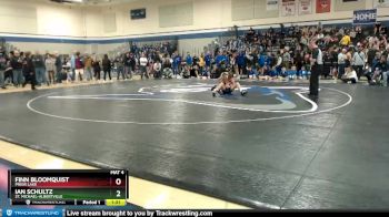 126 lbs Quarterfinal - Ian Schultz, St. Michael-Albertville vs Finn Bloomquist, Prior Lake