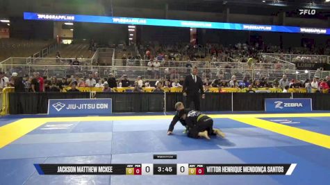 Vittor Henrique Mendonça Santos vs Jackson Matthew McKee 2025 Pan Kids Jiu-Jitsu IBJJF Championship