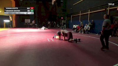 215 lbs 17th Place Match - Emarion Grover, Independence vs Roman Stotts, Roland-Story