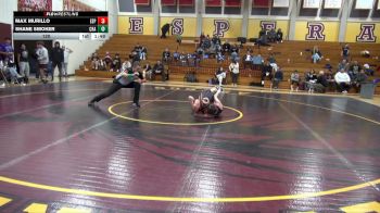 120 lbs Round 2 (4 Team) - Max Murillo, Esperanza vs Shane Smoker, Crater