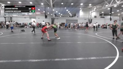 120 lbs Round 5 (6 Team) - Langston Mcclain, Ohio Gold vs Loghan Dwyer, Empire