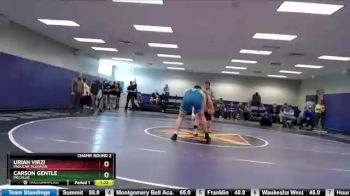 220 lbs Champ. Round 2 - Uriah Virzi, Paducah Tilghman vs Carson Gentle, McCallie