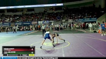 D 1 113 lbs Cons. Round 4 - Noah Hyatt, Dutchtown vs Max Belsome, Jesuit