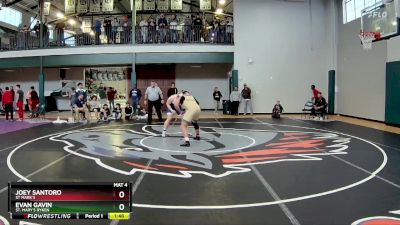 215 lbs Cons. Semi - Evan Gavin, St. Mary`s Ryken vs Joey Santoro, St Mark`s