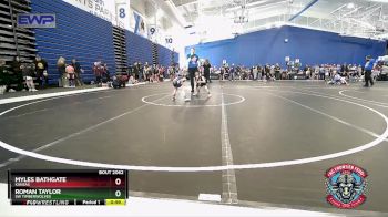 43 lbs 1st Place Match - Myles Bathgate, Kansas vs Roman Taylor, SW Timberwolves